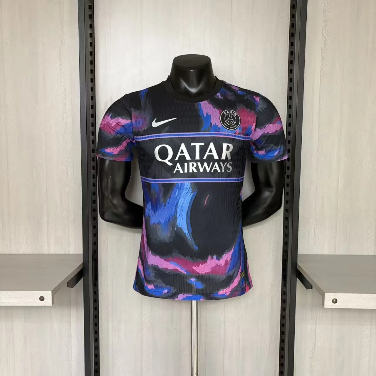 PSG Negra Multicolor 2026-27 Versión Jugador, foto 1